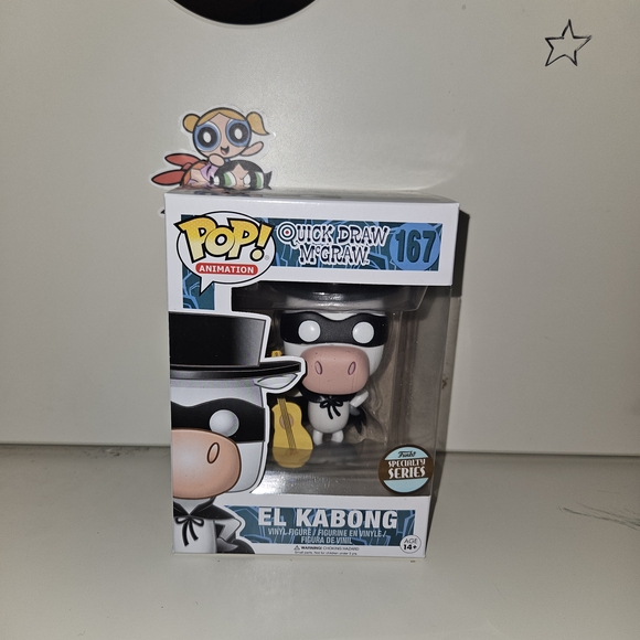 Funko El Kabong Vinyl Figure - Black, White, Yellow - Picture 6 of 6